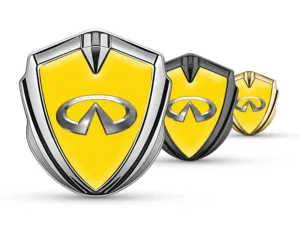 Infiniti Emblem Auto Abzeichen Luxus Finish Legierung Design